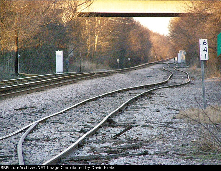 Former MKT freight siding.